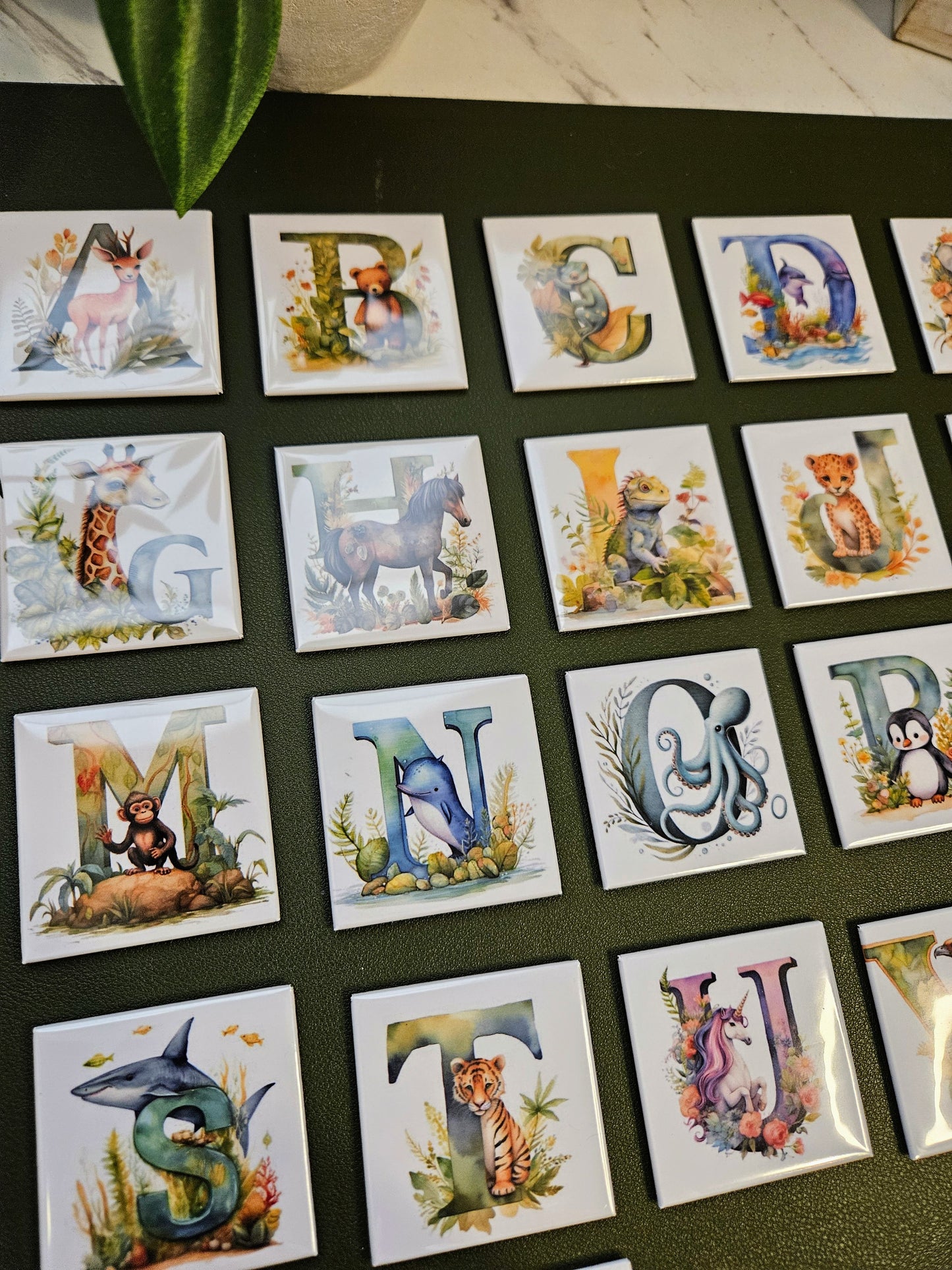 Whimsy Alphabet Magnet Set