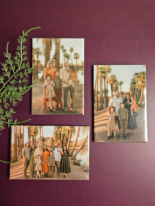 3 Pack 2x3 Custom Magnets